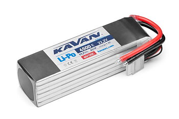 KAVAN - Li-Po 4500mAh/22.2V 60/120C. 99.9Wh