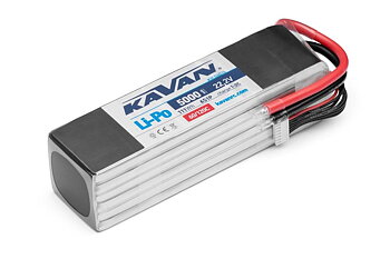 KAVAN - Li-Po 5000mAh/22.2V 60/120C. 111Wh