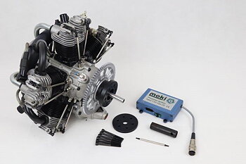 MOKI S250 radial 5 cylinder med starter / bensin