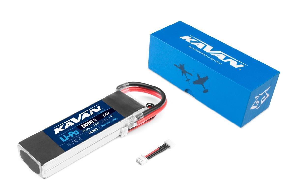 FOXY G3 Li-Pol 5000mAh/7.4V 40/80 Air pack - 2