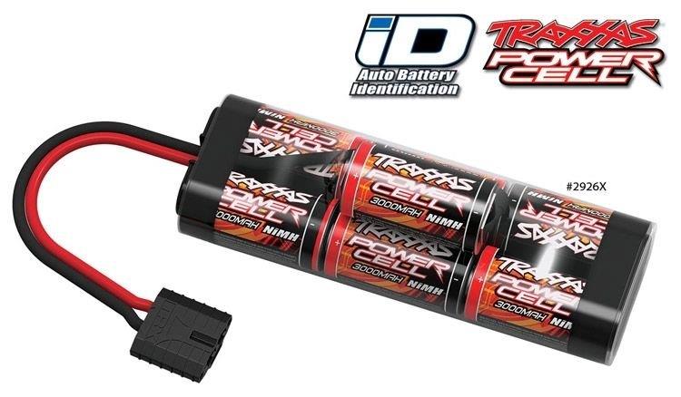 Traxxas NiMH Batteri 8.4V 3000mAh Hump ID-kontakt - 2