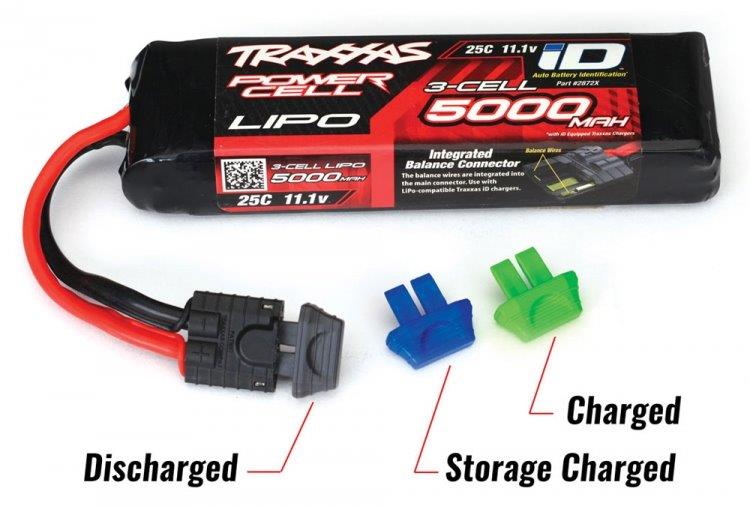 Traxxas Batteripluggar TRX-iD (4+4+4) - 2