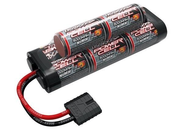 Traxxas NiMH Batteri 9.6V 5000mAh Series 5 Hump iD-kontakt