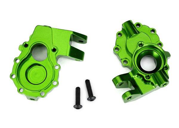 Traxxas Portal Housing Inner Front Alu Green Left/Right TRX4