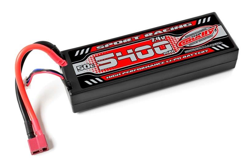 Power Racing 50C - 5400Mah - 2S - 7.4V - T-Plug - Hard Case