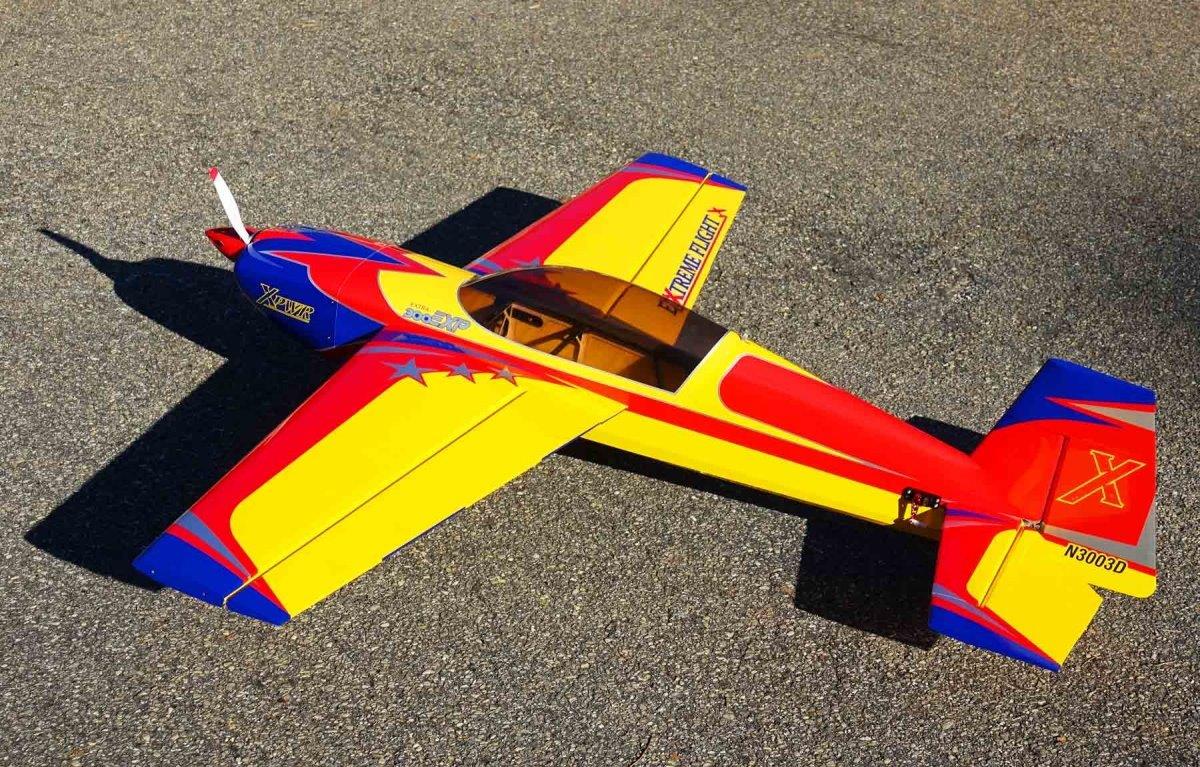 Extreme Flight Extra 300 EXP V2 - Yellow/Red 1.52m 60 inches
