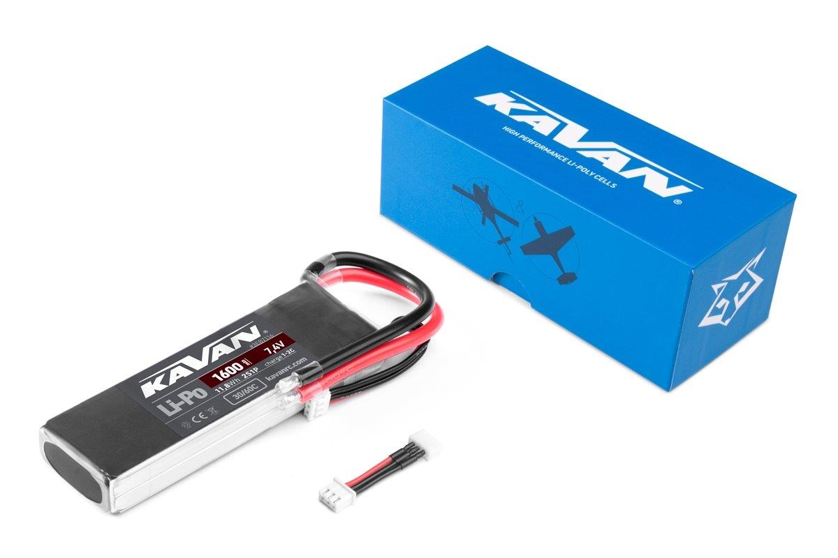 G4 RAY Li-Pol 1600mAh/7.4 30/60C Air pack - 2