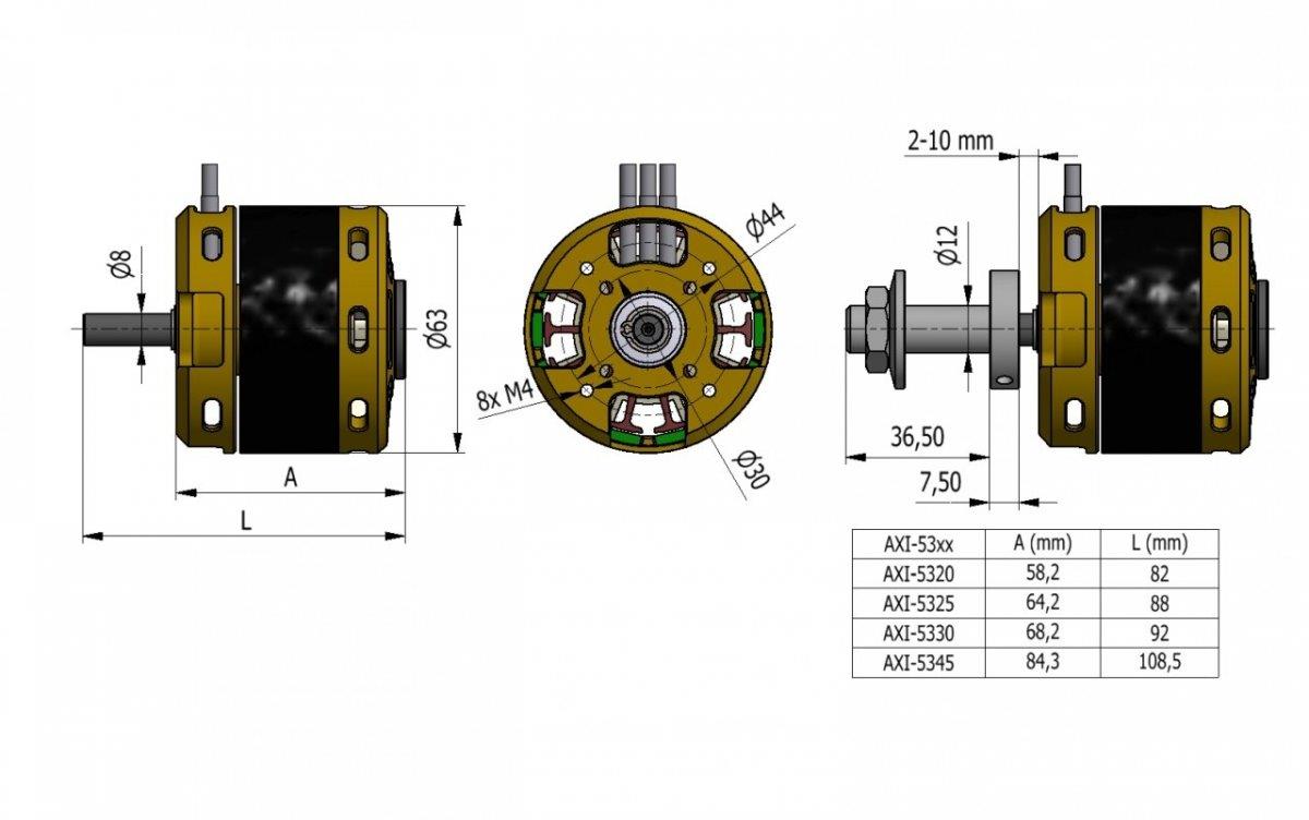 AXI 5345/14 V2 HD 225kv - 5