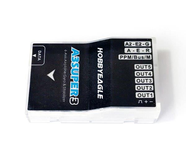 Eagle A3 Super V4 flygplans 3 axlig gyro med progbox
