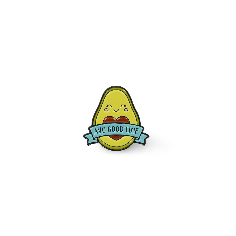 Pin your style! Enamel metal pin (knappenål), Avocado - 2