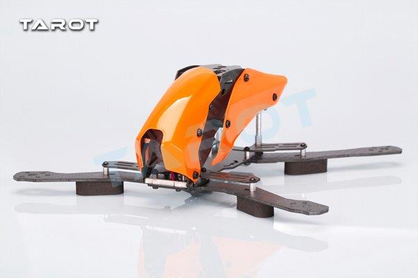 H250 Mini FPV  chassi  för  FPV och busflygning kol/glas - 4