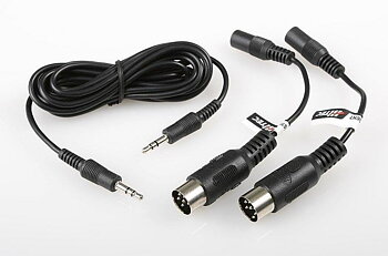 Hitec Lärar - Elev kabel sats för 9.6V till 7.2V sändare.