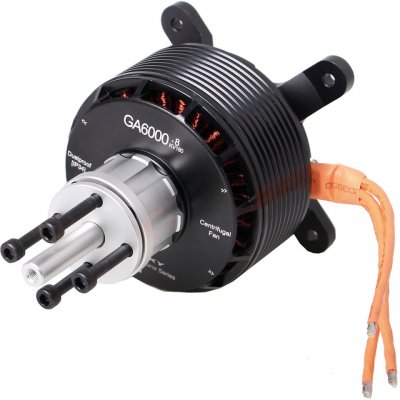 Borstlös motor Dualsky GA6000.8 V2 KV180 1090gr 6000W