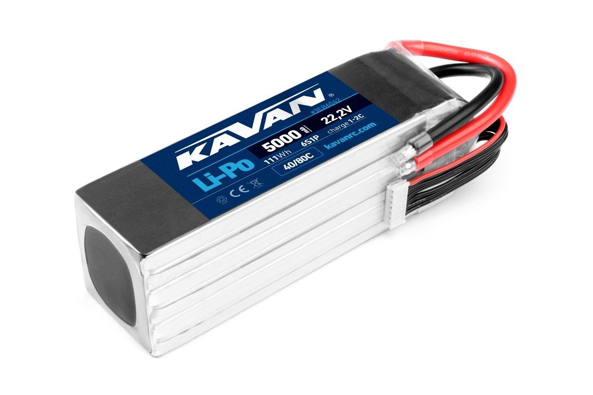 FOXY G3 - LC Li-Pol 5000mAh/22.2V 40/80C. 111Wh