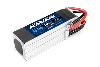 FOXY G3 - LC Li-Pol 5000mAh/22.2V 40/80C. 111Wh