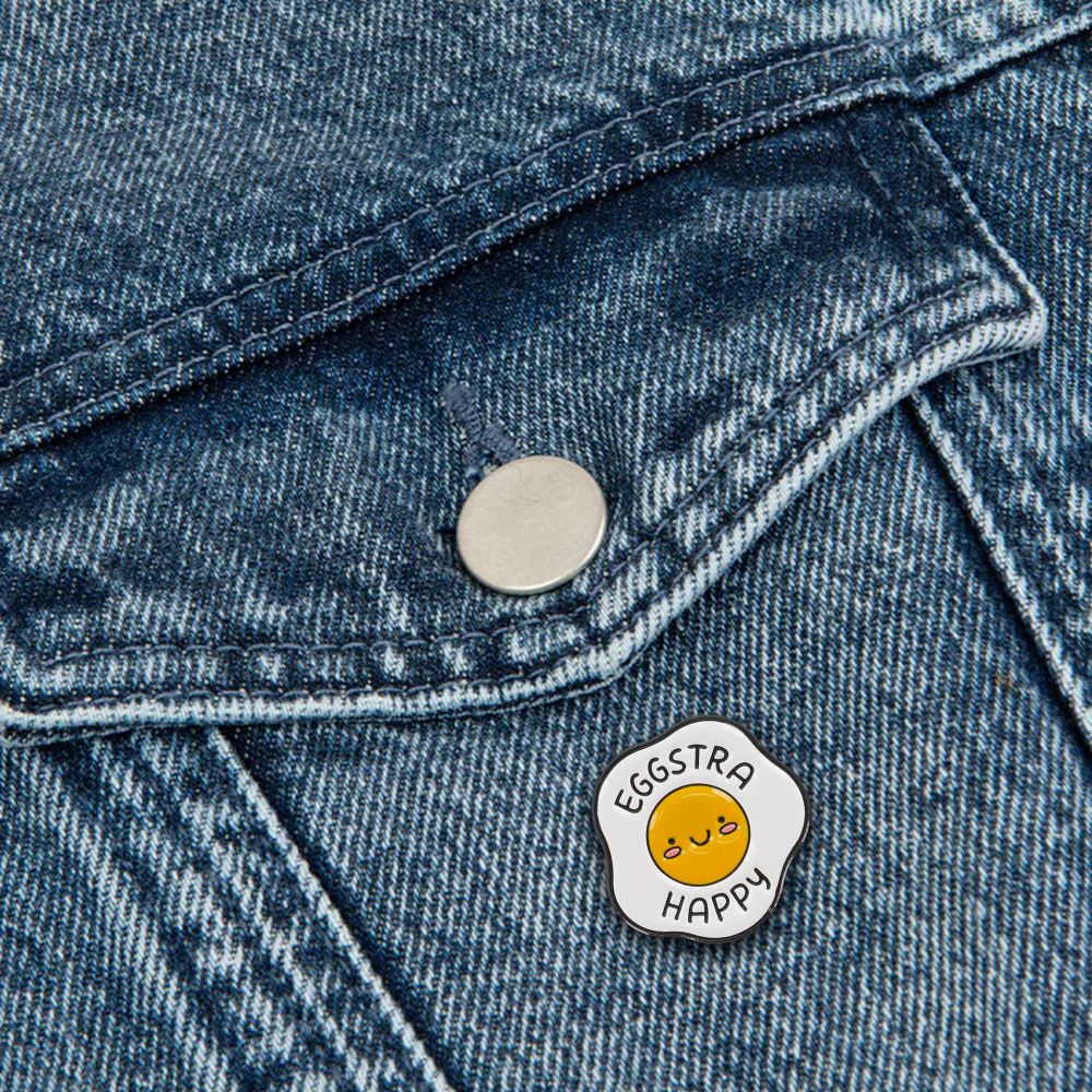 Pin your style! Enamel metal pin (knappnål), Egg - 4