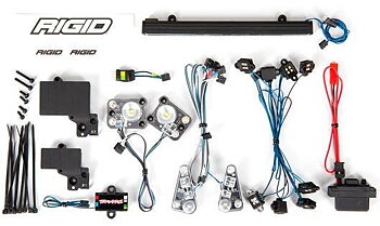 Traxxas LED Ljus Set Komplett (Förberett för Pro Scale Advanced) TRX-4 Landrover