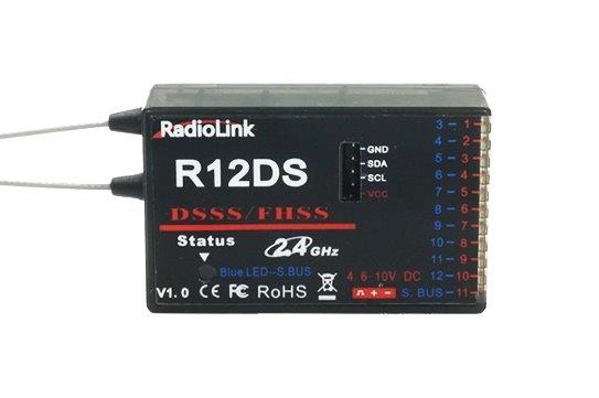 Radiolink R12DS 2.4G 12 Channels Receiver with DSSS & FHSS