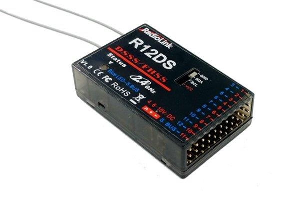 Radiolink R12DS 2.4G 12 Channels Receiver with DSSS & FHSS - 2