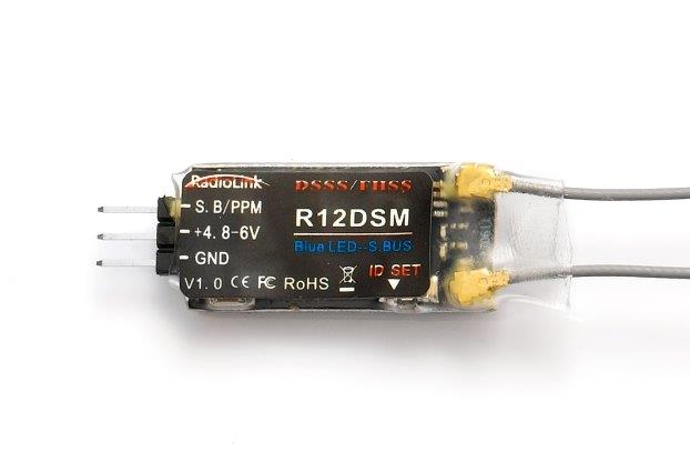 Radiolink R12DSM 2.4G 12 Channels DSSS FHSS Receiver - 2