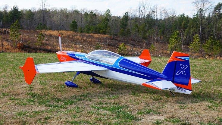 Extreme Flight Extra 300 EXP V2 Orange/Blue/White 1.77m 70inch - 2
