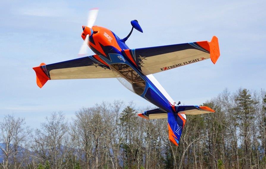 Extreme Flight Extra 300 EXP V2 Orange/Blue/White 1.77m 70inch - 3