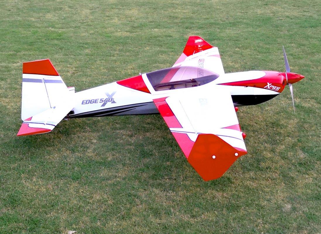 ExtremeFlight Edge 540T V2 EXP - White/Red 1,52m 60inch - 3