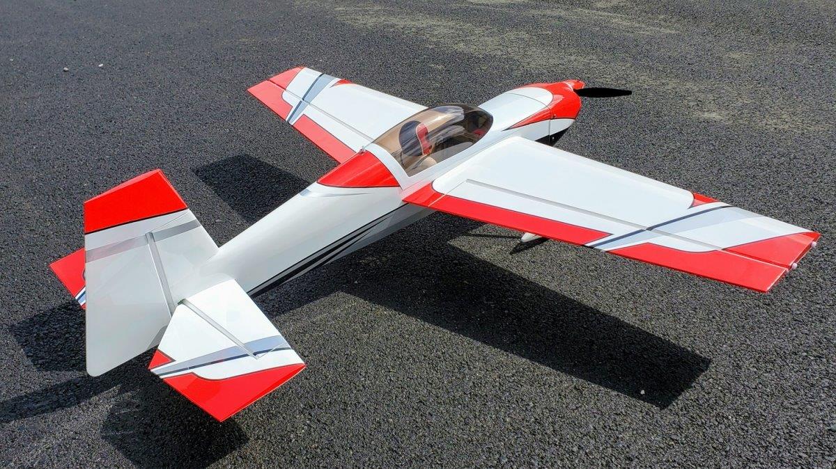 ExtremeFlight Edge 540T V2 EXP - White/Red 1,52m 60inch - 2
