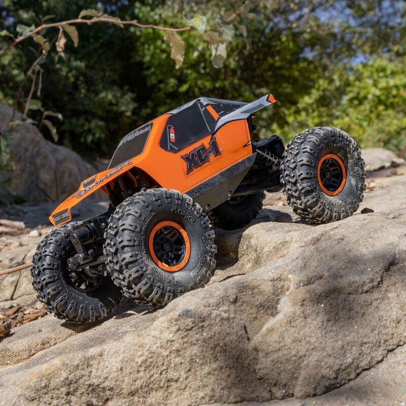 AXIAL 1/24 AX24 XC-1 4WS Crawler Brushed RTR. Orange - 3