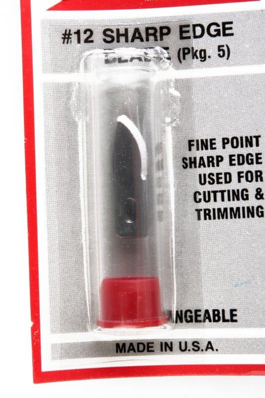 Exel 20012 Mini curved blade 5pcs.carded - 3