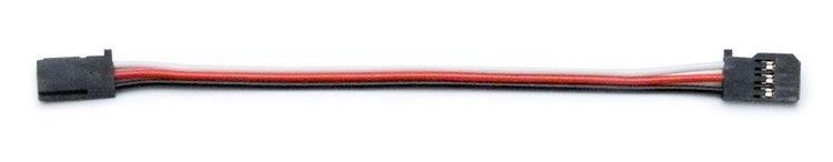 Futaba Skarvkabel hona-hona 130 mm svart