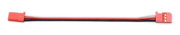 Futaba Skarvkabel hona-hona 130mm röd