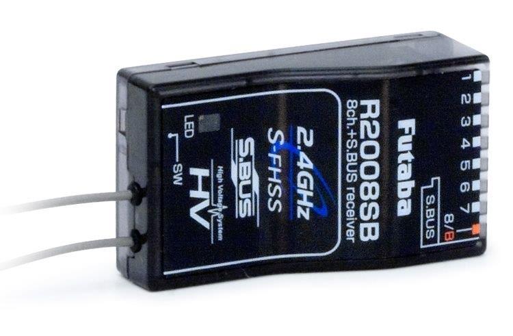 Futaba mottagare 8K R2008SB 2.4G S-FHSS S.BUS - 2