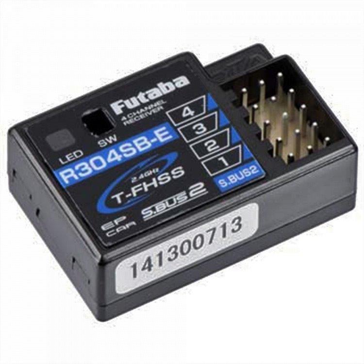 Futaba Mottagare R304SB-E 4-K 4PLS 2.4G T-FHSS bil internant