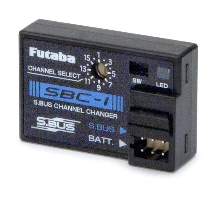 Futaba SBC-1 o S.BUS Kanalväljare