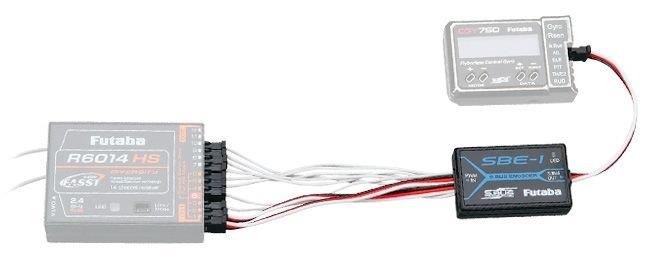 Futaba SBE-1 Converter S.BUS support RX - 2