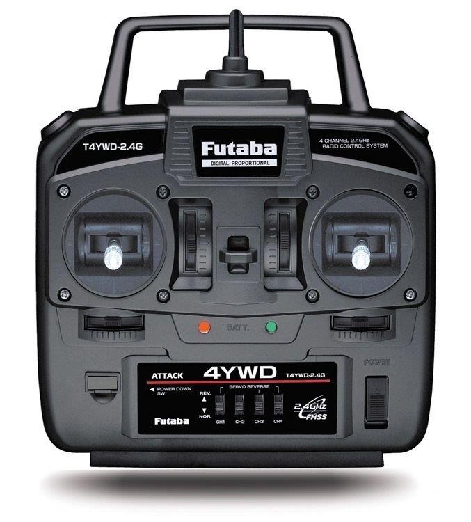 Futaba Radio set ATTACK 4-kanals bilmix/R214GFE