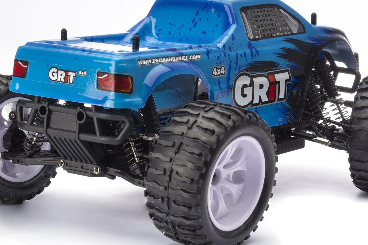 HiMOTO Monster GRIT 1:10 RTR set 2.4GHz Blue - 5