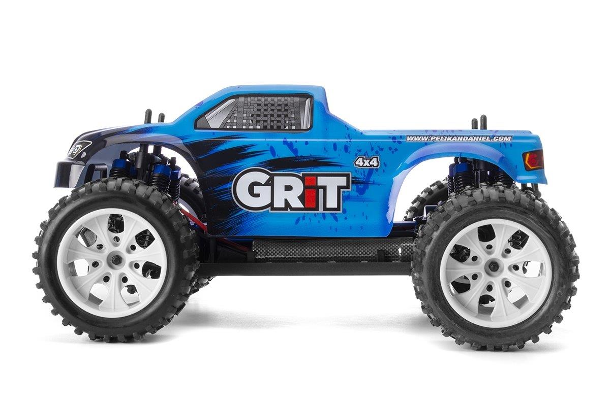 HiMOTO Monster GRIT 1:10 RTR set 2.4GHz Blue - 2