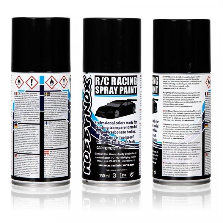 Vit R/C Racing Car Spray Färg 150 ml - 3