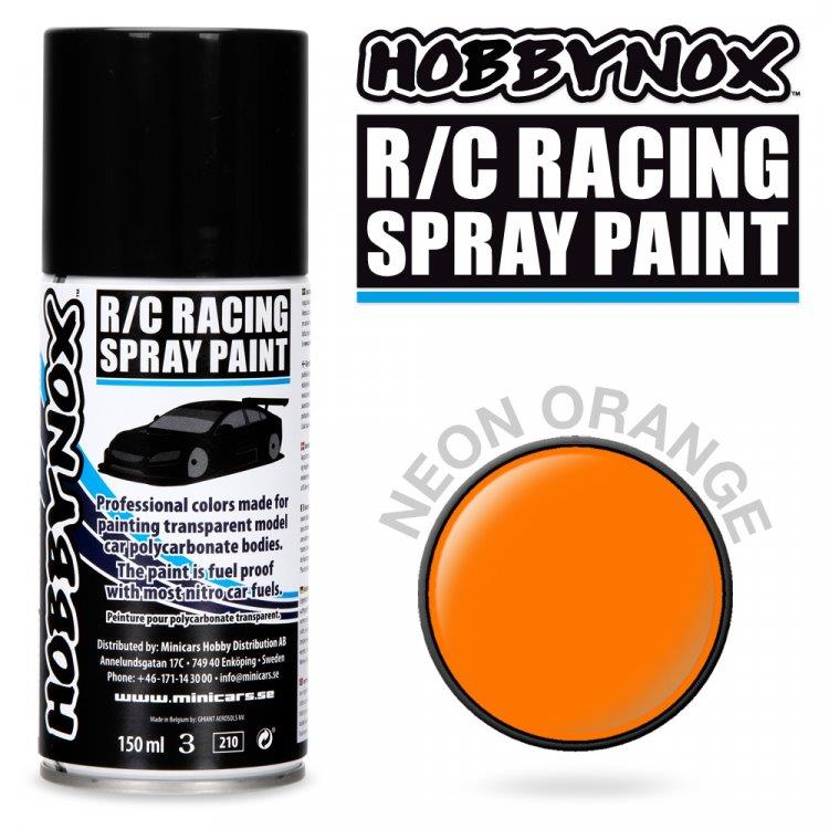 Neon Orange R/C Racing Car Spray Färg 150 ml