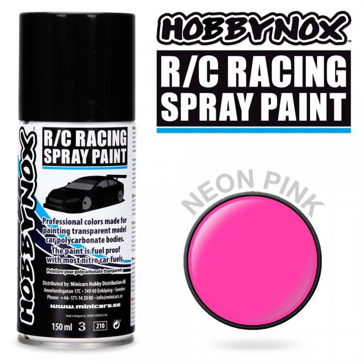 Neon Rosa R/C Racing Car Spray Färg 150 ml