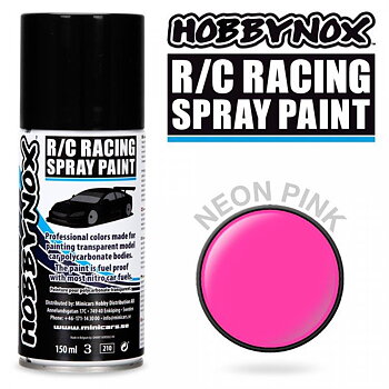 Neon Rosa R/C Racing Car Spray Färg 150 ml