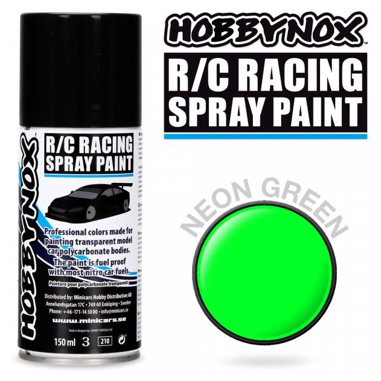 Neon Grön R/C Racing Car Spray Färg 150 ml