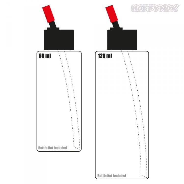 Airbrush Flask Adapter för 60ml/120ml (1) - 6