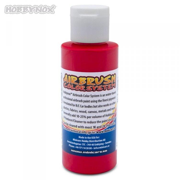 Airbrush Color Solid Röd 60ml - 2