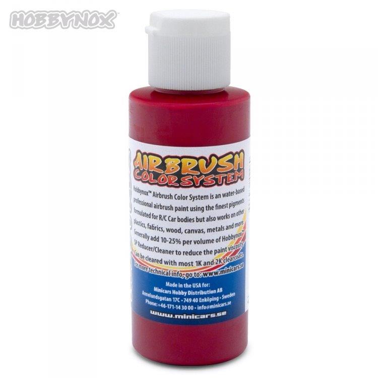Airbrush Color Transparent Röd 60ml - 5