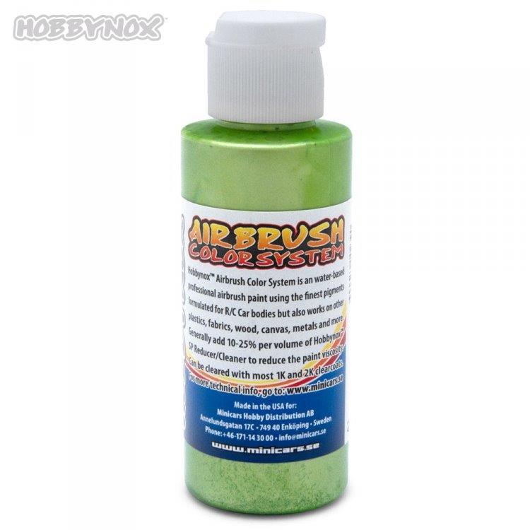 Airbrush Color Pearl Key-Lime Grön 60ml - 2