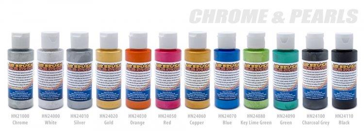 Airbrush Color Pearl Grön 60ml - 3