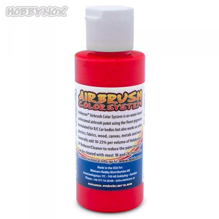 Airbrush Color Neon Röd 60ml - 2